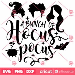 A Bunch Of Hocus Pocus Halloween SVG Horror SVG