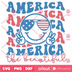 America The Beautiful SVG 4th Of July SVG