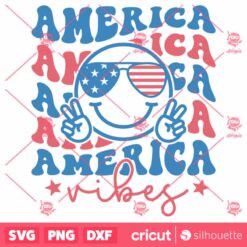 America Vibes SVG 4th Of July SVG