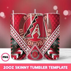 Arizona Diamondbacks 20oz Tumbler Wrap, 20oz Tumbler Wrap