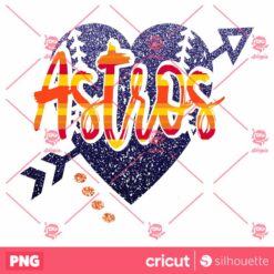 Astros Heart PNG Sport PNG