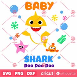 Baby Shark SVG Shark Family SVG