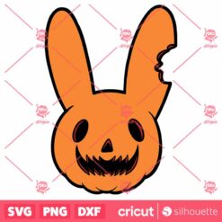 Bad Bunny Halloween SVG Bunny Head SVG