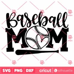 Baseball Mom SVG Gameday SVG