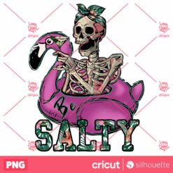 Be Salty PNG Skull PNG