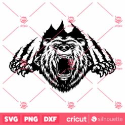 Bear Claws Scratch SVG Grizzly Bear SVG