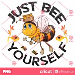 Bee Yourself PNG