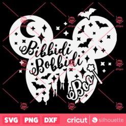 Bibbidi Bobbidi Boo Disney Halloween SVG Halloween SVG