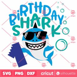 Birthday Shark One SVG Boys First Birthday T Shirt SVG