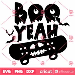 Boo Yeah SVG Halloween SVG