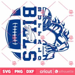 Buffalo Bills Football Player SVG Digital Download