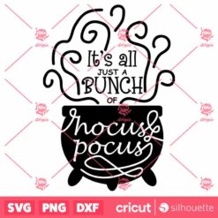 Bunch Of Hocus Pocus Halloween SVG Horror SVG