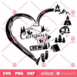 Camping Crew SVG Camping With Friends Shirt SVG