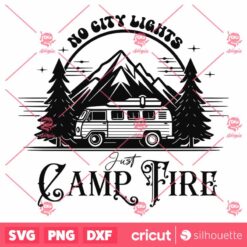 Camping SVG Clipart Camper SVG