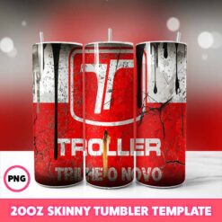 Car Brand Tumbler Wrap 8, 20oz Skinny Tumbler Wrap