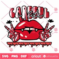 Careful I Bite SVG Funny Halloween SVG