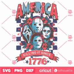 Checkered America Killing It Since 1776 SVG