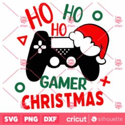 Christmas Gaming SVG Kids Gaming SVG