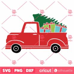 Christmas Truck Bailey And Ginger SVG Christmas SVG