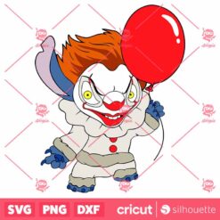 Clown It X Stitch SVG Stitch SVG