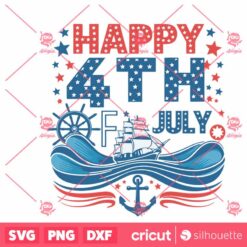 Cruise Squad Happy 4th Of July Cruise SVG