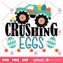 Crushing Eggs SVG Easter SVG