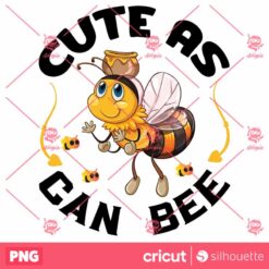 Cute As Can Bee PNG