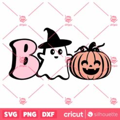 Cute Boo SVG PNG Cute GhostSVG