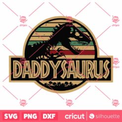 Daddy Saurus SVG Fathers Day SVG