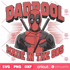 Dadpool Made In The 90S Funny Marvel Dad SVG