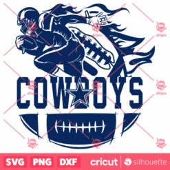 Dallas Cowboys Player Football SVG Cricut Digital Download