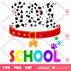 Dalmation Dog 101 Days Of School SVG Teacher School SVG