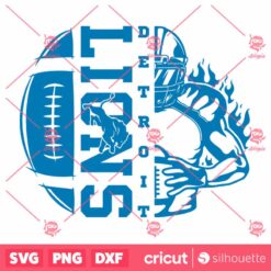 Detroit Lions Football Player SVG Digital Download