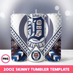 Detroit Tigers 20oz Tumbler Wrap, 20oz Tumbler Wrap