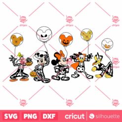 Disney Halloween Custome SVG Skeleton Custume Halloween SVG