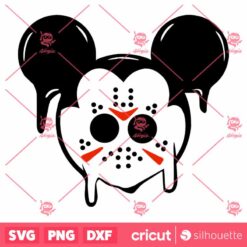 Disney Mickey Jason Mask SVG Disney Halloween SVG