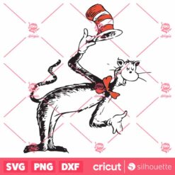 Dr Seuss SVG, Dr Seuss Clipart, Dr Seuss Hat SVG, Cat In The Hat SVG, Dr Seuss Teacher SVG