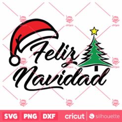 Feliz Navidad SVG Christmas SVG