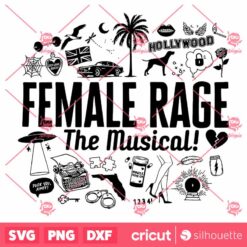 Female Rage The Musical Tortured Poets Department SVG