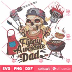 Flippin Awesome Dad Master Chef SVG