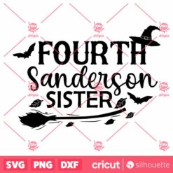 Fourth Sanderson Sister Halloween SVG Horror SVG