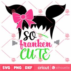 Frankenstein Sister SVG So Sisters Frankens Cute SVG