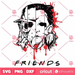 Friends Horror Movies SVG Halloween SVG