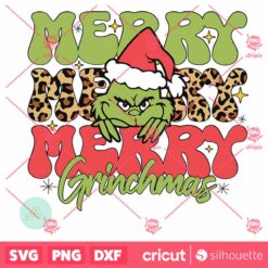 Funny Merry Grinchmas SVG