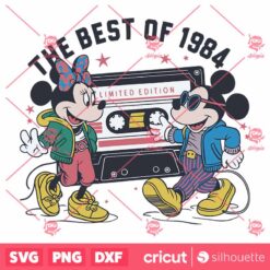 Funny the Best Of 1984 Mickey Minnie SVG