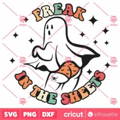 GhostFreak In The Sheets SVG Cute GhostSVG