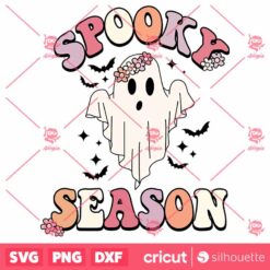 GhostSpooky Season SVG Spooky Vibes SVG