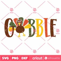 Gobble SVG Thanksgiving SVG