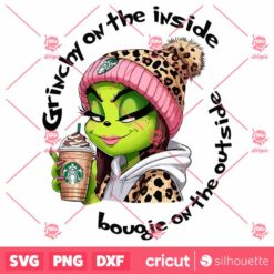 Green Mean Girl Grinchy On The Inside SVG