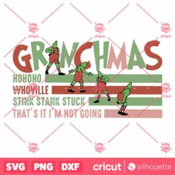 Grinchmas Hohoho Whoville SVG